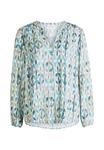 Блуза Cartoon Blouse, Blau/Beige/Blue - фото 6