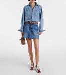 Джинсовое мини-платье 7 For All Mankind, Ipanema - фото 2