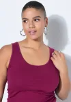 Базовый топ Studio Untold, Aubergine - фото 3