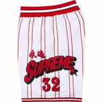 Шорты унисекс Supreme баскетбольные, черный - фото 6