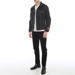 Джинсовая куртка мужская черный Heron Preston - фото 3