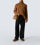 Шерстяной водолазный свитер Loewe, Tan - фото 2