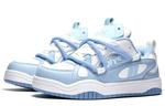 Кроссовки JIYE set also Skateboarding Shoes Unisex Low-top, белый/синий - фото