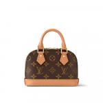Нано Сумка Louis Vuitton, коричневый - фото 6