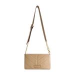 Стеганая сумка с клапаном True Religion, цвет Camel - фото