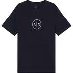 ARMANI EXCHANGE Футболка AE SS25 мужская navy blue - фото
