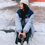 Пуховик унисекс Universe Sky Purple Skechers, Universe Sky Purple/027F - фото 7