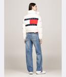 Пуховик Tommy Jeans Cropped Fit, белый - фото 3