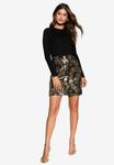 Платье Lipsy Jumper dress, Black Sequin/Black - фото 2
