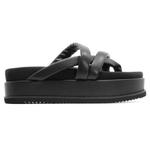 Асимметричные сандалии Stack в черном цвете ROAM - фото