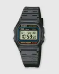 Цифровые мужские часы Casio Collection W-59-1VQES, черный - фото