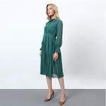 Платье для покупок в стиле ретро S&J Weekends, зеленый - фото 2