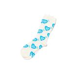 Носки с интарсией Heart HUMAN MADE, синий - фото