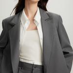 ELLE Деловой костюм Women's Lava Gray - фото 8