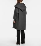 Кардиган из шерсти и кашемира ALAÏA, серый - фото 3