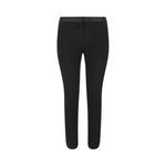 Брюки Versace Cropped Regular Fit Trousers, Black - фото