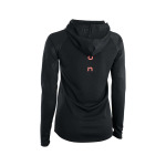 Рашгард с длинным рукавом ION Wetshirt Hood Woman, черный - фото 2