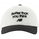 New Balance Бейсболка детская черная, Black - фото