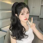 Зажим для волос с длинными локонами, большие волны, натуральный цвет цветущей груши, 48 см YOSEE - фото 5