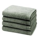 Towel superwuschel набор из 4 шт Möve, темно-зеленый - фото