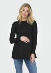 Топ ONLY MATERNITY Long sleeved top, Black - фото