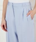 Штаны изношены. Flare fit Marella, синий - фото 4