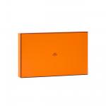 HERMES Шерстяной шёлковый шарф, Black/White - фото 2