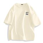 Футболка унисекс MINISO белая с логотипом на груди в виде буквы B - фото 8