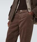 Узкие брюки из вельвета Brunello Cucinelli, C6025 - фото 5