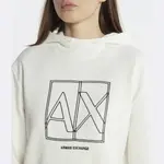 Толстовка обычного кроя Armani Exchange, белый - фото 4