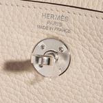Сумка через плечо мини кроссбоди из телячьей кожи HERMES, w stamp - фото 7