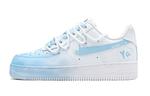 Мужские кроссовки для скейтбординга Nike Air Force 1, Light Blue - фото 2