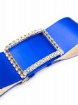 Roger Vivier ремень с кристаллами, синий - фото 2