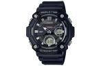 Часы Casio G-Shock Analog-Digital Combination, арт. AEQ-120W-1AV, черный - фото 2