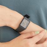 Часы CASIO Quartz Waterproof Black DialBlack Strap Mens BlackBlack Analog, черный - фото 3