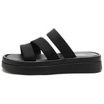 Шлепанцы женские Agsdon, черный - фото 3