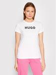 Футболка узкого кроя Hugo, белый - фото