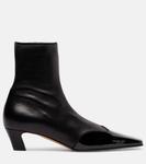 Ботинки Nevada 85 кожаные Khaite, Black - фото 4