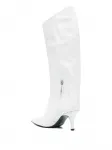 Сапоги с жатым эффектом Patrizia Pepe, белый - фото 3