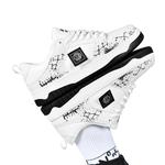 Кроссовки JEANSWEST Skateboarding Shoes Unisex Low-top, белый/черный - фото 12