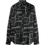 Givenchy Мужская черная рубашка - фото