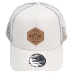 New Era Бейсболка унисекс белая, White - фото 2