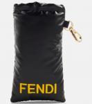 Квадратные солнцезащитные очки Fendi, Grey/Yellow - фото 5