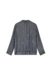 Блуза HEYANNO Button-down blouse, Iron Gate/Grey - фото 3