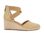 Сандалии Gentle Souls by Kenneth Cole Orya Wedge Sandal, Beige Raffia - фото 2