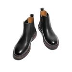 Челси 3,5 см мужские черно-коричневые BELLE, коричневые без подкладки - фото 4