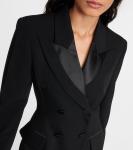 Платье-блейзер selvi из шерсти Max Mara, черный - фото 4