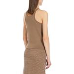 MaxMara Футболка женская коричневая - фото 6