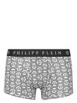 Philipp Plein боксеры с монограммой, белый - фото