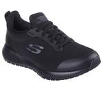 Кроссовки work: squad slip resistant 'black' Skechers, черный - фото 2